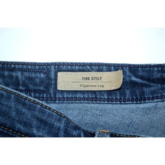 ADRIANO GOLDSCHMIED Women's The Stilt Cigarette Skinny Jeans SIZE‎ 25R Dark Wash - Picture 9 of 9